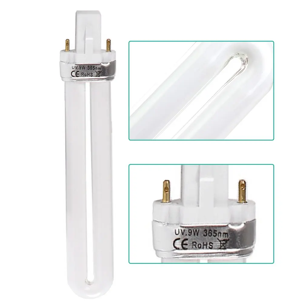 Профессиональная U образная лампа для маникюра Сушилка ногтей с УФ гелем Сменная