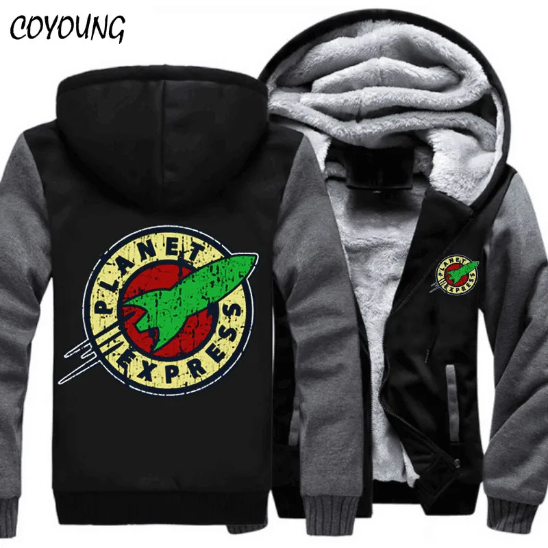 Мужская флисовая толстовка на молнии Повседневная утепленная куртка Размер 5XL