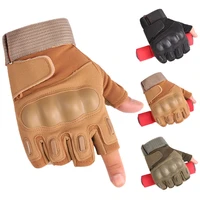 2021 winter motorcycle gloves for men military protective half finger outdoor training climbing touchscreen tactical gloves