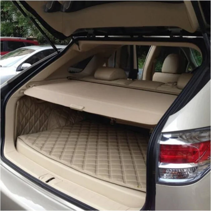 

Защитный чехол для багажника автомобиля, подходит для LEXUS RX270 RX350 2008-2015 (черный, бежевый)
