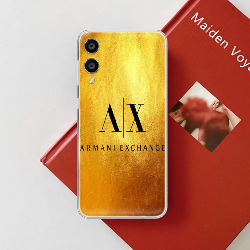 

Giorgioe Italy Luxury Brand EA7 Phone Case Hull For HUAWEI Honor Nova V 5 7 8 9 10 20 30 C A X Lite Pro transparent Hoesjes Soft