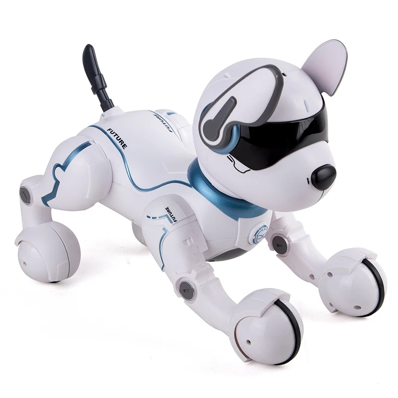 Intelligent Early Education Parent-Child Interaction Robot Dog Kids Gift Dancing Music Program Imitate Animal Sounds RC Pet | Игрушки и