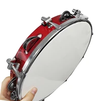 10 inch handheld tambourine double row tambourine drum set self tuning percussion instrument musical educational toy instrument
