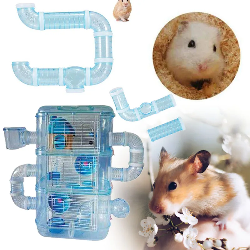 Внешнее соединение туннель трек труба игрушка для хомяка Спорт домашних