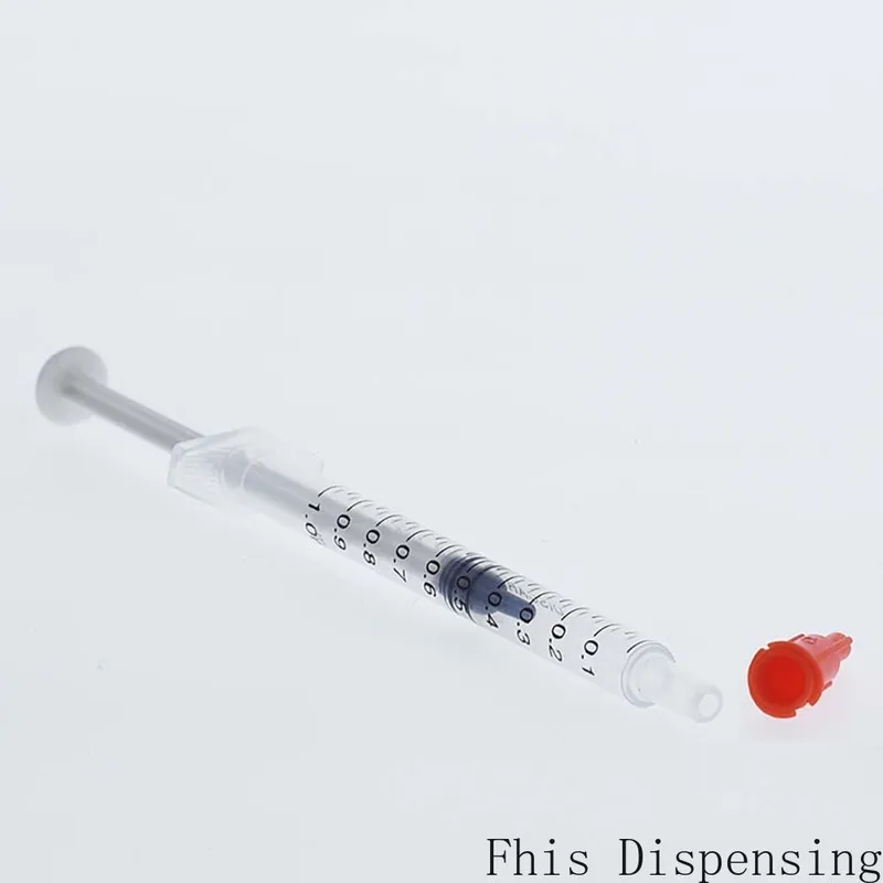 Новый пластиковый с наконечником оранжевая крышка раздаточные шприцы 1cc 1 мл