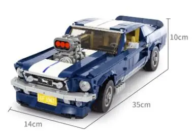 Лего Technic Creator Expert Ford Mustang набор строительных блоков Кирпичи собранные DIY игрушки