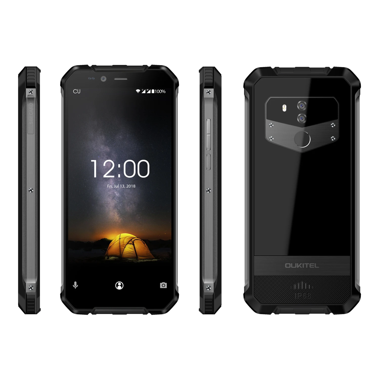 OUKITEL WP1 IP68 водонепроницаемый смартфон 4 Гб 64 MTK6763 Восьмиядерный мобильный телефон 5