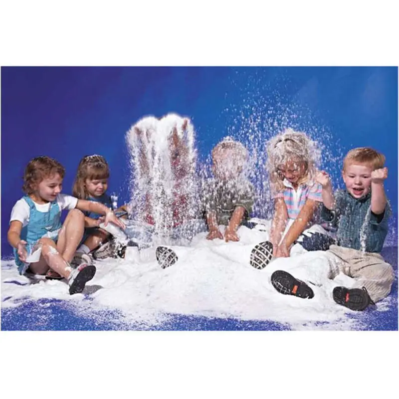 Забавный искусственный снег DIY абсорбирующий каучуковый реквизит сценический