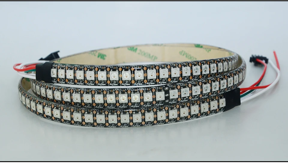 Цветная светодиодная лента 60 пикселей адресная цифровая цветная полноцветная