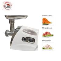 hot sale meat grinder white electric meat mincer machine 2800 watts safety household commercial kitchen appliances