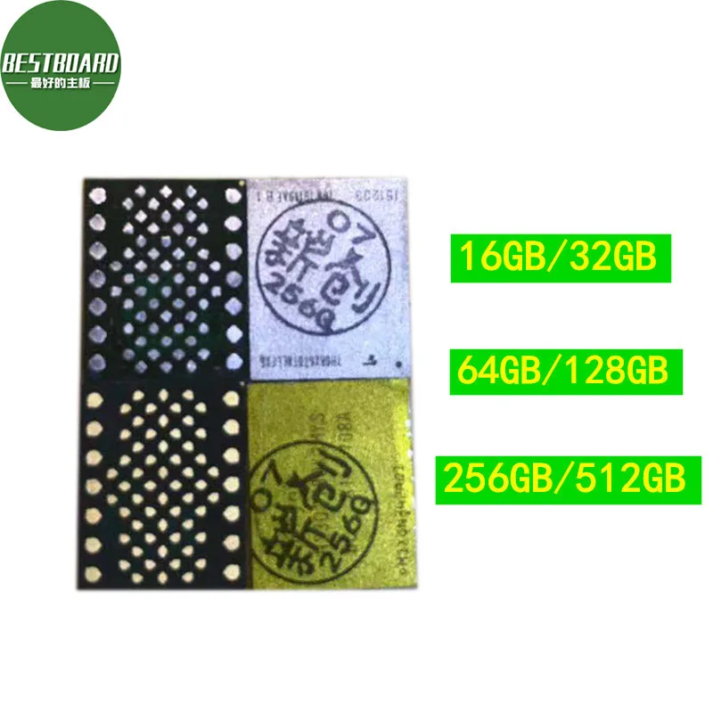 Оригинальная материнская плата Nand IC для iPhone 11Promax 11Pro Xsmax XS XR X 8P 8G 7P 7G 6SP 6P 6G - купить