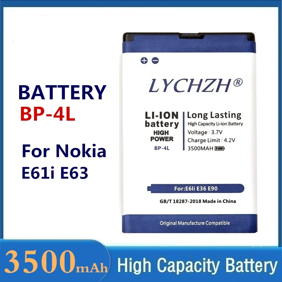 Новый оригинальный BP 4L Батарея для Nokia E61i E63 E90 E95 E71 6650 6760 N97 N810 E72 E52 BP4L телефонов 3500