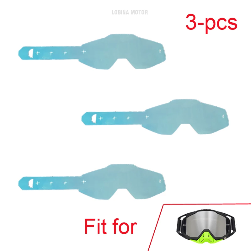 Очки для мотокросса резиновая пленка очков устойчивые к песку и царапинам