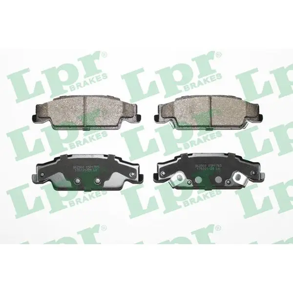 Колодки тормозные CADILLAC CTS 02 11/STS 05 11 задние LPR 05P170|Тормозной цилиндр| |