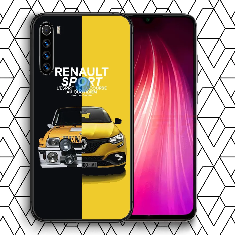 

The French Republic Renault S.A Phone Case Cover Hull For XIAOMI Redmi 7 7a 8 8a 9 9a NOTE 6 7 8 8t 9 9s Pro Max 4X black Bumper