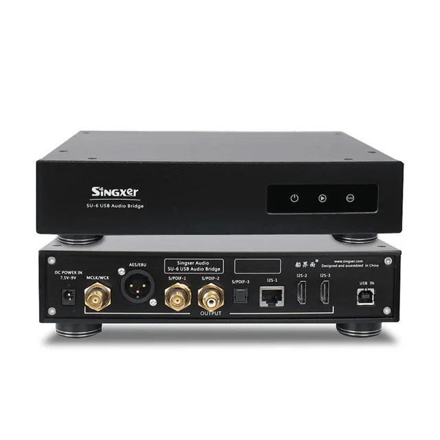 Singxer SU-6 USB Digital Interface XMOS XU208 CPLD Femtosecond Clock Ship For Windows 8 10 MOS Android 5.0 | Электроника