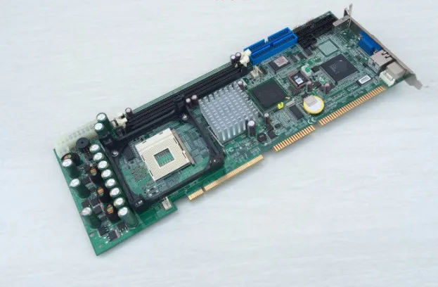 FSB 860B 100% OK IPC плата полноразмерная CPU карта ISA PCI промышленная Встроенная PICMG1.0 с ЦП
