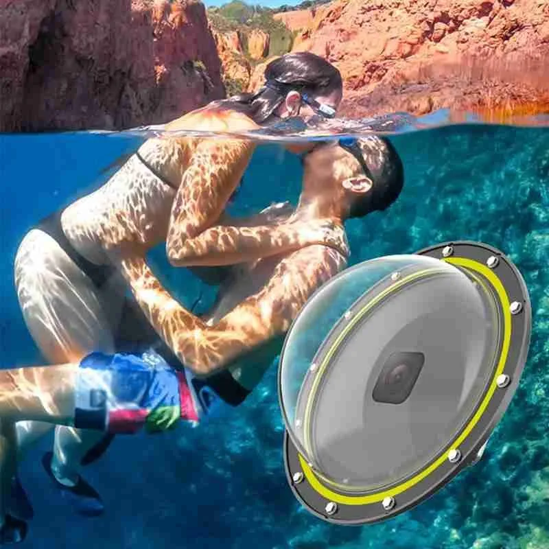 

Floating Trigger Handle Suitable For Gopro Hero8 Fisheye Accessories Spherical Diving Camera Water Cover Divider Waterproof J3Z7