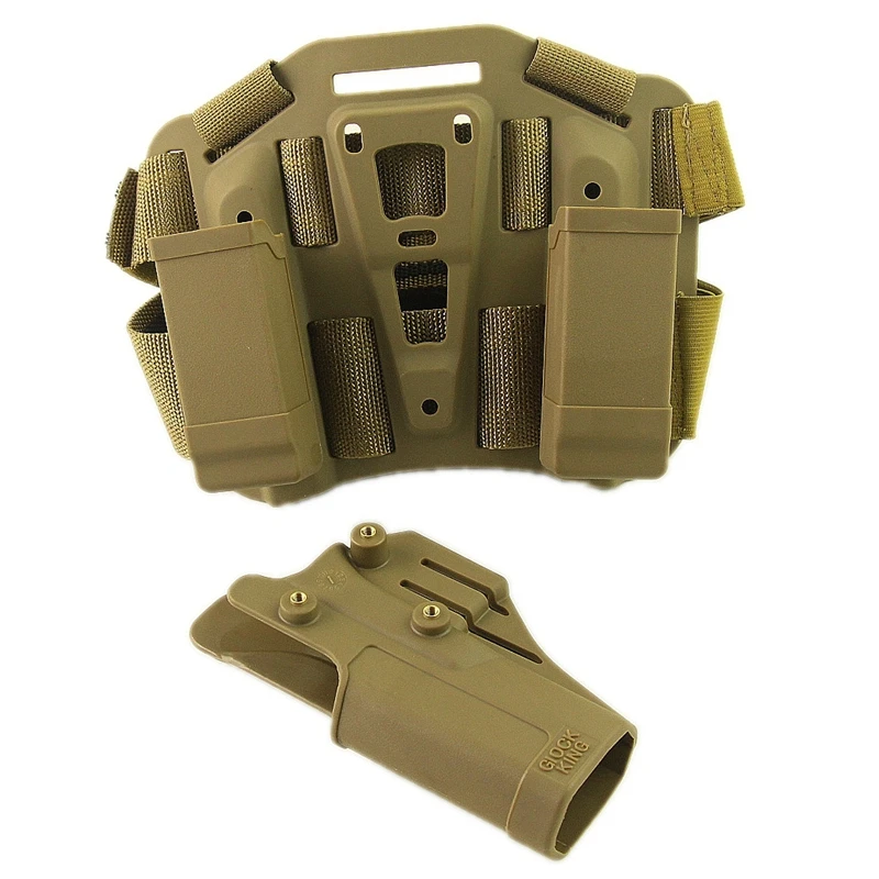 Тактический ножной пистолет кобура для Glock 17 19 22 23 31 32 страйкбол Бедро Нога чехол