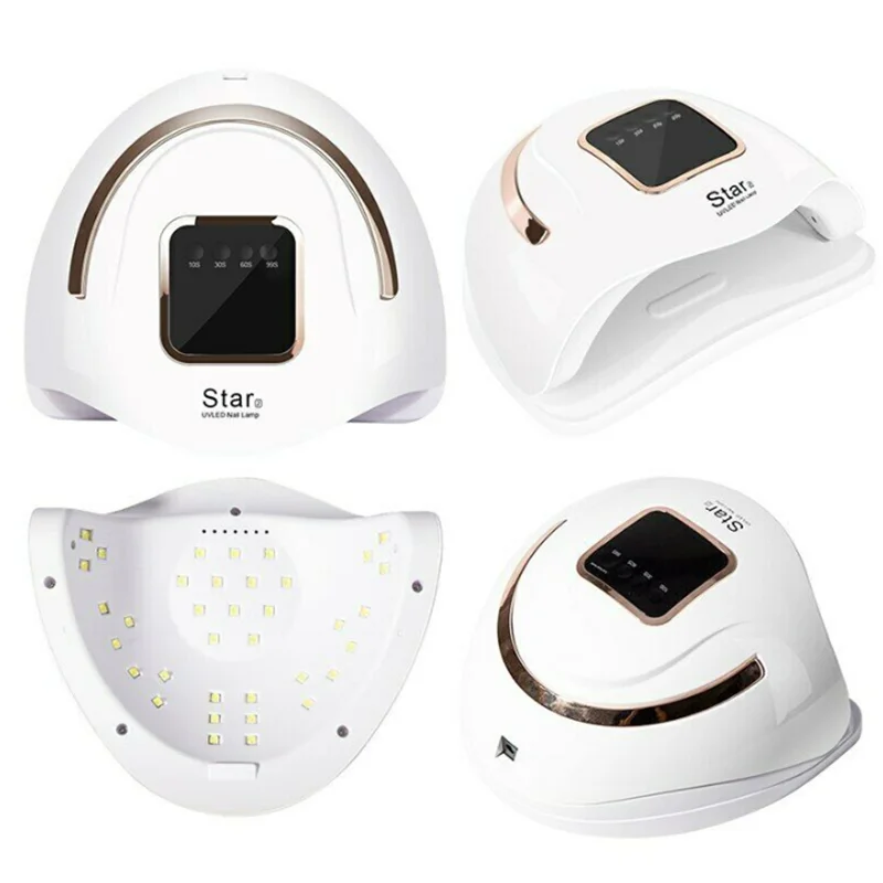 

72W STAR 2 Portable Nail Dryer LCD Monitor 36 LED Dryer Nail Light UV LED Light with Portable Quick-drying Phototherapy Machine