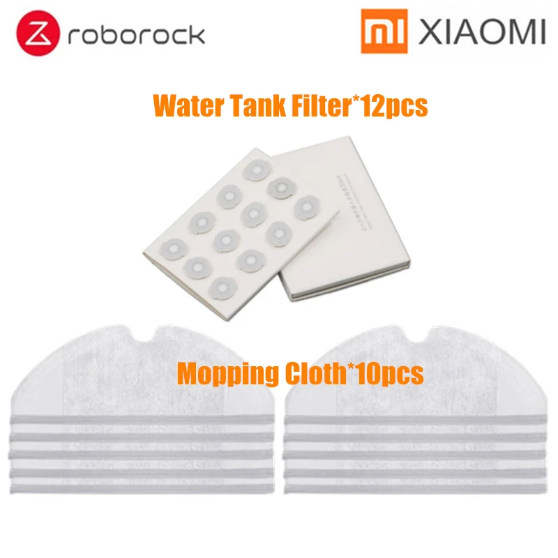 34p Подходит для xiaomi roborock s50 аксессуары xiaomi Робот Запчасти для пылесоса комплекты основная щетка+ фильтр+ Боковая щетка+ Швабра - Цвет: 34p