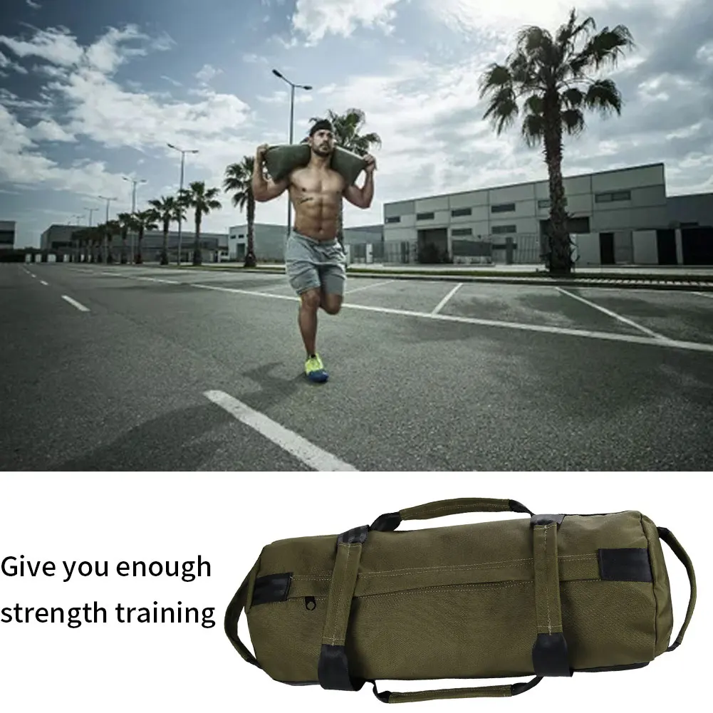 

Fitness Weights Sandbag Gym Workout Sandbags for Exercising Training gym Body Shaping Army Body Building Gym Power Sandbag