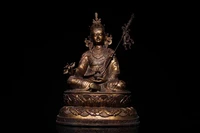 14 indian buddhism buddhism temple old bronze cinnabars padmasambhava statue lotus metaplasia statue guru rinpoche