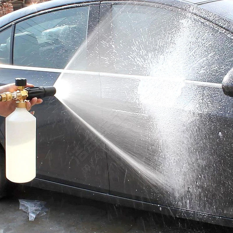 1/4 пенная Насадка Пистолет Регулируемая Снежинка пенопластовая банка высокого