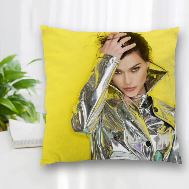 

Custom Singer Elena Temnikova Pillow Case Polyester Decorative Pillowcases Zipper Pillow Case Pillowcase Cover Square 40x40cm