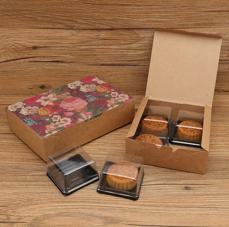 50 шт. коробка из крафт-бумаги сувениры вечерние Ринок Подарочная бумажная