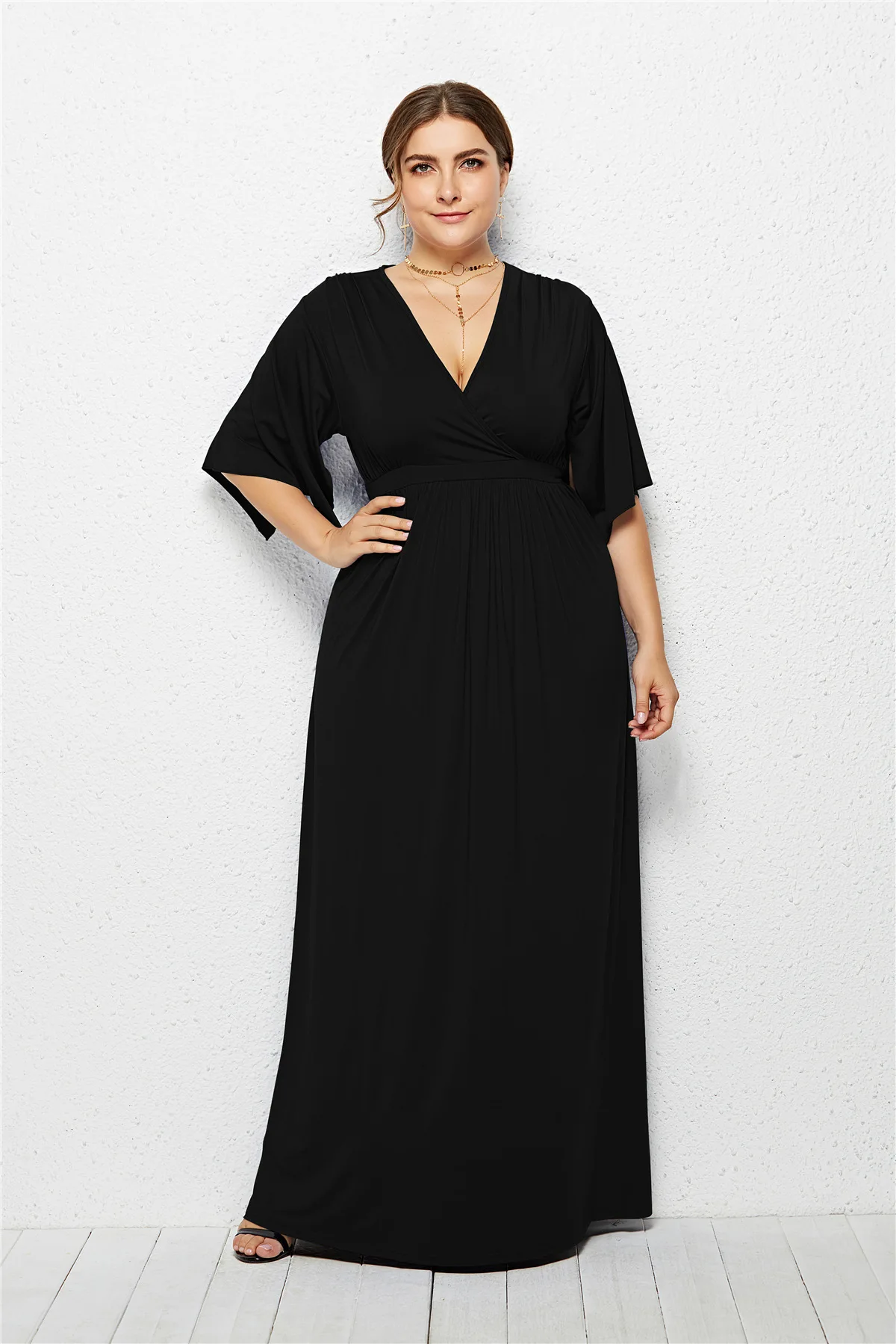 

Envsoll 2019 M-3XL Sexy Dress Maternity Dress Photography Nursing Dresses For Pregnant Women Maternity Gown Vestidos Maternidad