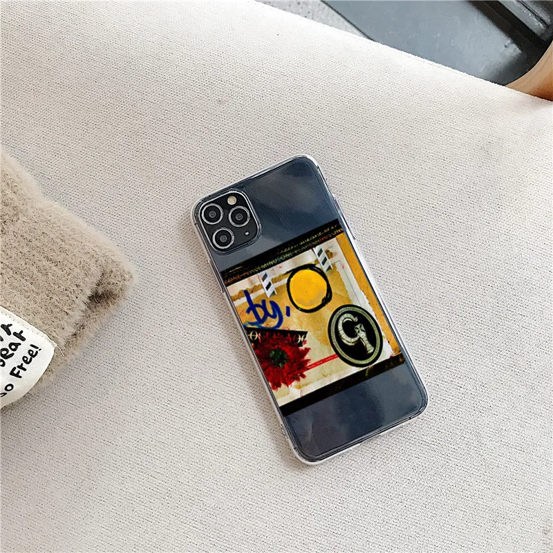 Модный GD уличный граффити INS чехол для телефона iPhone 11 Pro Чехол X XR XS MAX 7 8 Plus