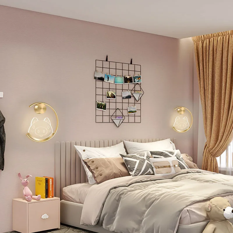 Настенный светодиодный акриловый светильник в скандинавском стиле простой