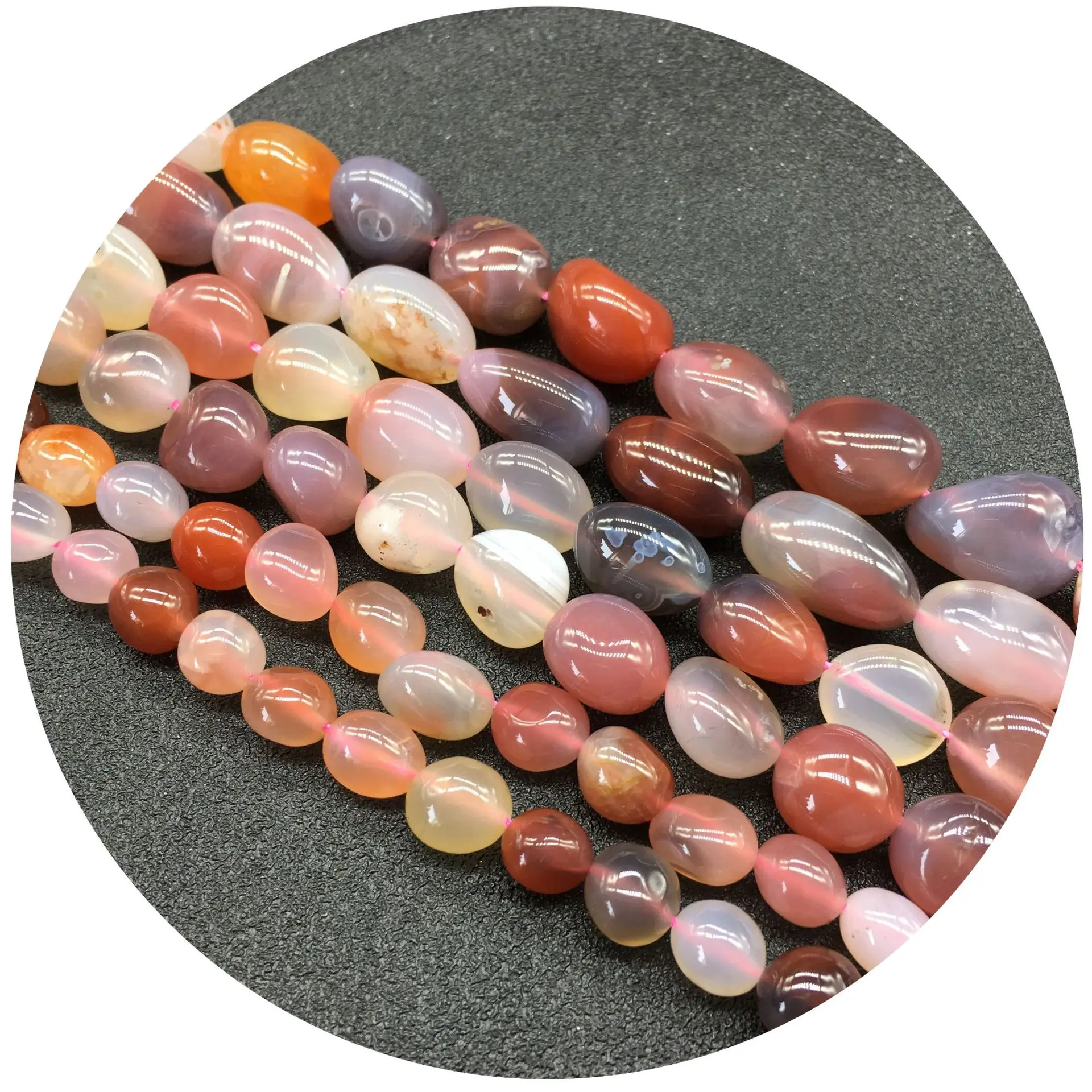 

Natural stone irregular loose beads Crystal agates jade string bead For jewelry making DIY bracelet necklace accessories