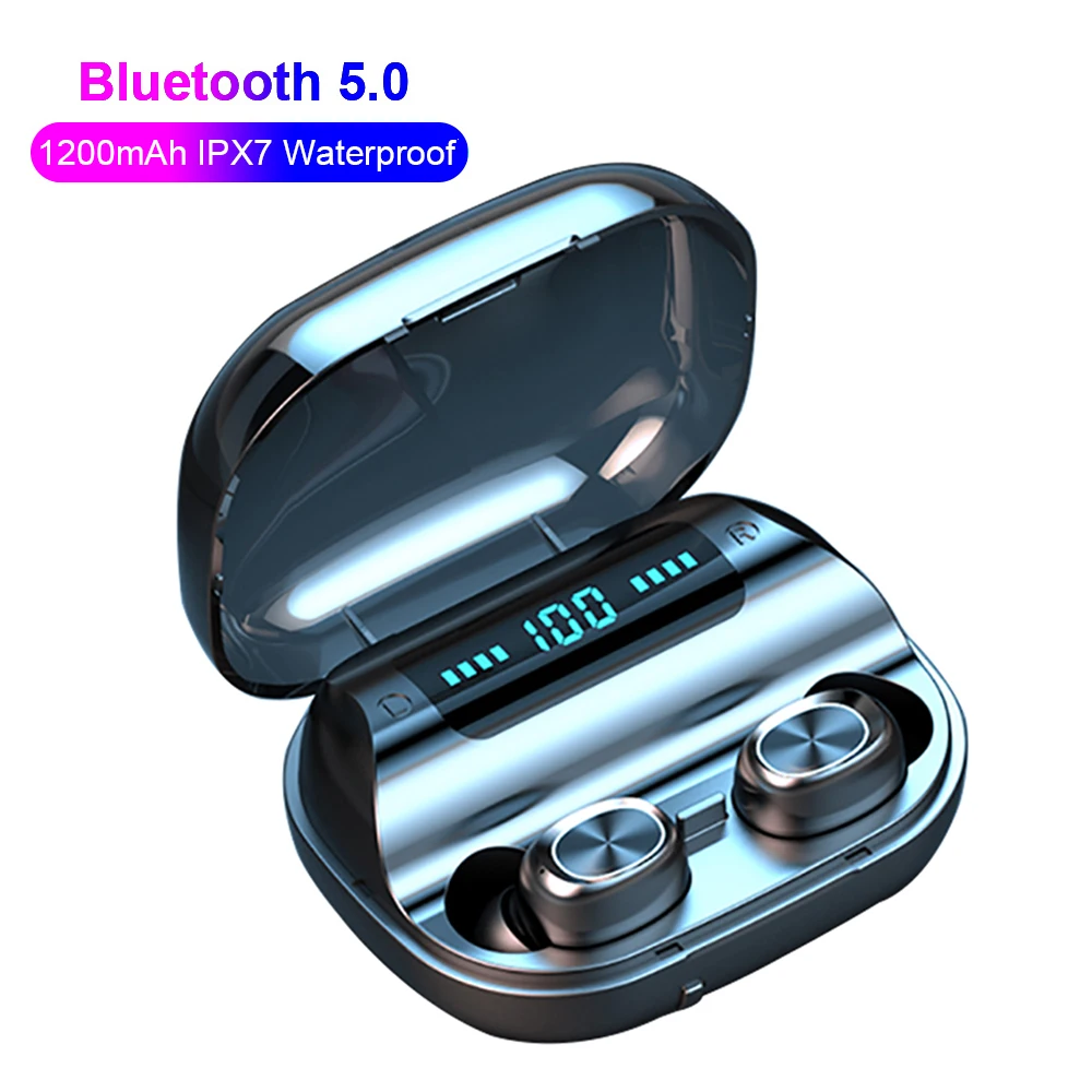 TWS Bluetooth 5 0 наушники с сенсорным управлением беспроводные вкладыши