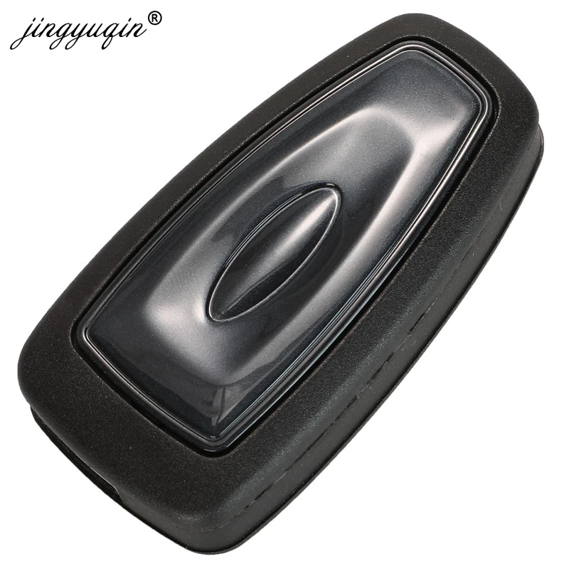 Jignyuqin 10 шт. флип-чехол для дистанционного ключа 2/3 кнопка для Ford Ranger Focus Fiesta Mondeo HU101/FO21 чехол для ключа