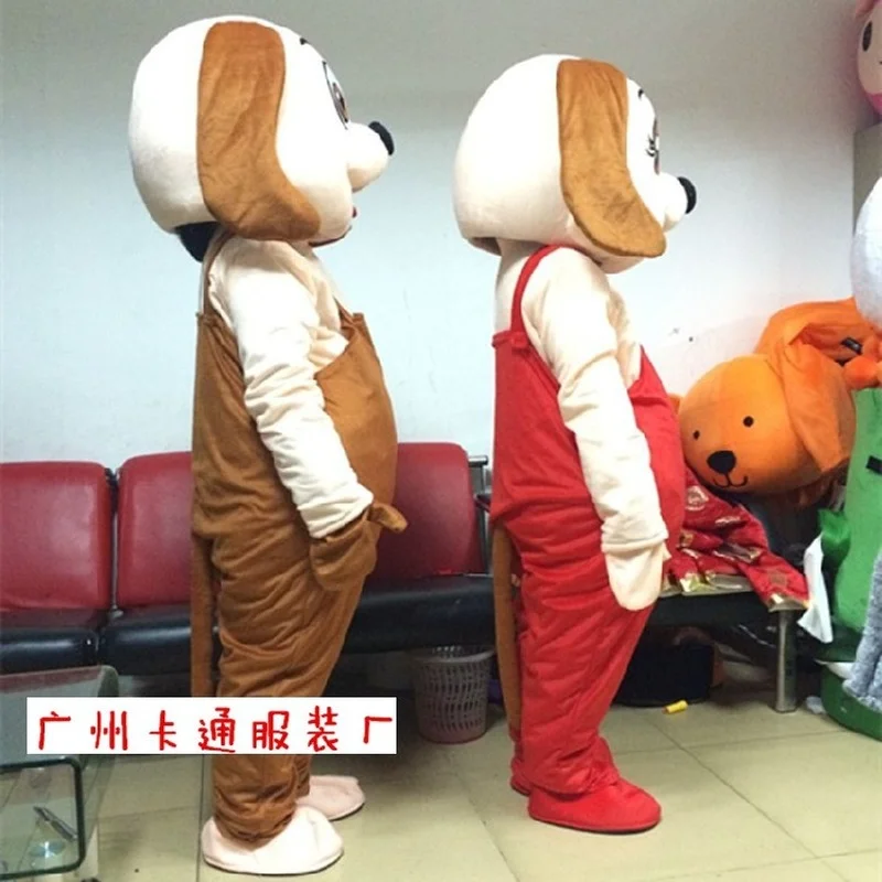 Dog Mascot Costume Cosplay Furry Suits Party Game Fursuit Cartoon Dress Outfits Carnival Halloween Xmas Easter Advertising
