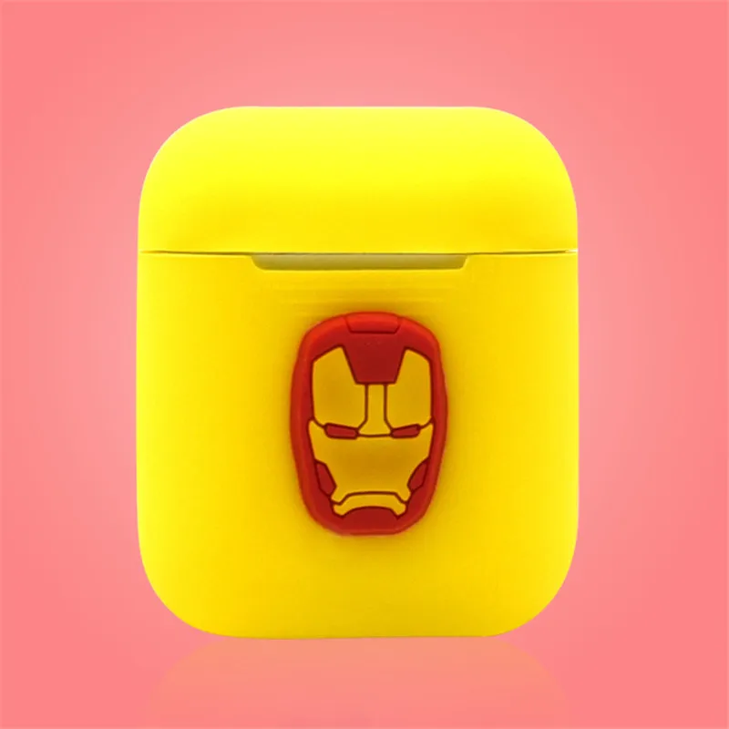 Marvel чехол для гарнитуры для Apple Airpods защитный чехол для airpods противоударный чехол coque capa - Цвет: 17