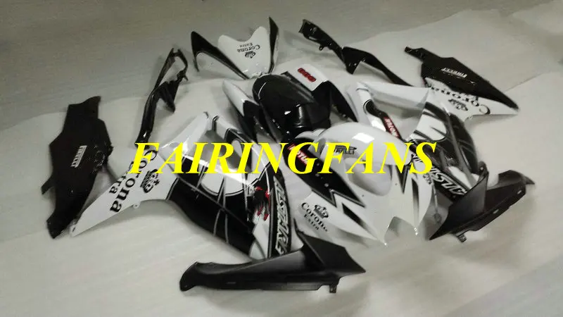 Высококачественный комплект обтекателей для GSXR600 750 K8 08 09 GSXR 600 GSXR750 2008 2009 белый