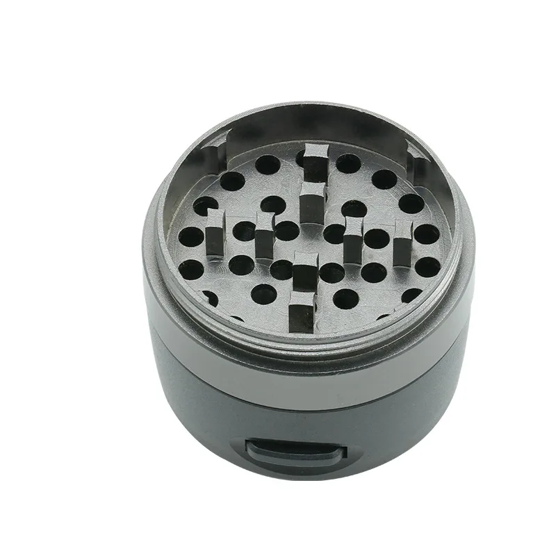 

Newest 500mah Electric Smoke Grinder for Smoking Weed 2 In 1 Automatic Grinding Herbal Tobacco and Filling Cigarette Horn Tube