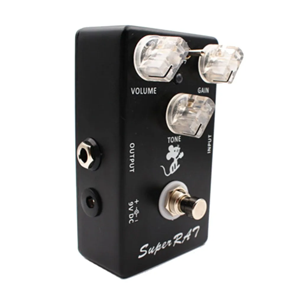 

Mosky Guitar Effects Pedal Upgraded Pro Co RAT Overdrive Distortion Fuzz Boost Preamp 3 In 1 Amazing Pedal Based Guitar Part
