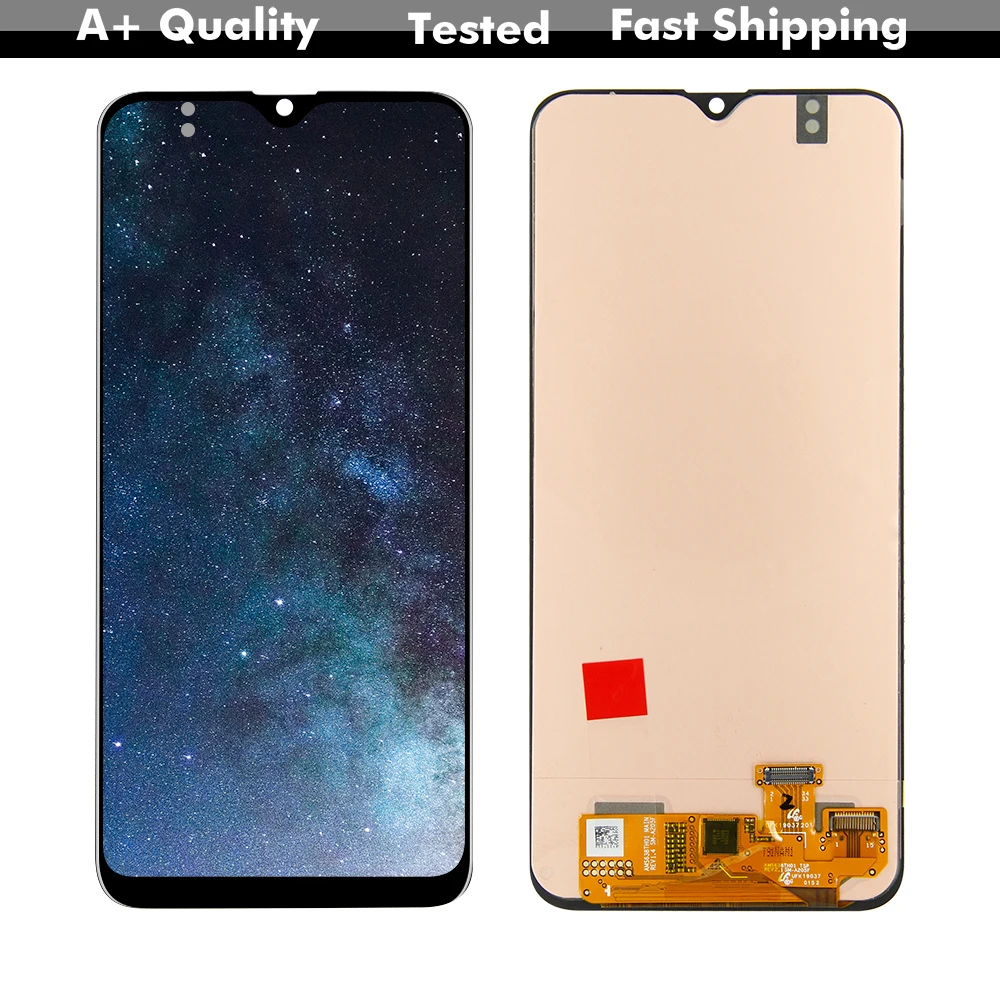 Super AMOLED LCD For Samsung Galaxy A20 A205 SM-A205F LCD Display Touch Screen Digitizer Assembly Replacement For samsunng a20
