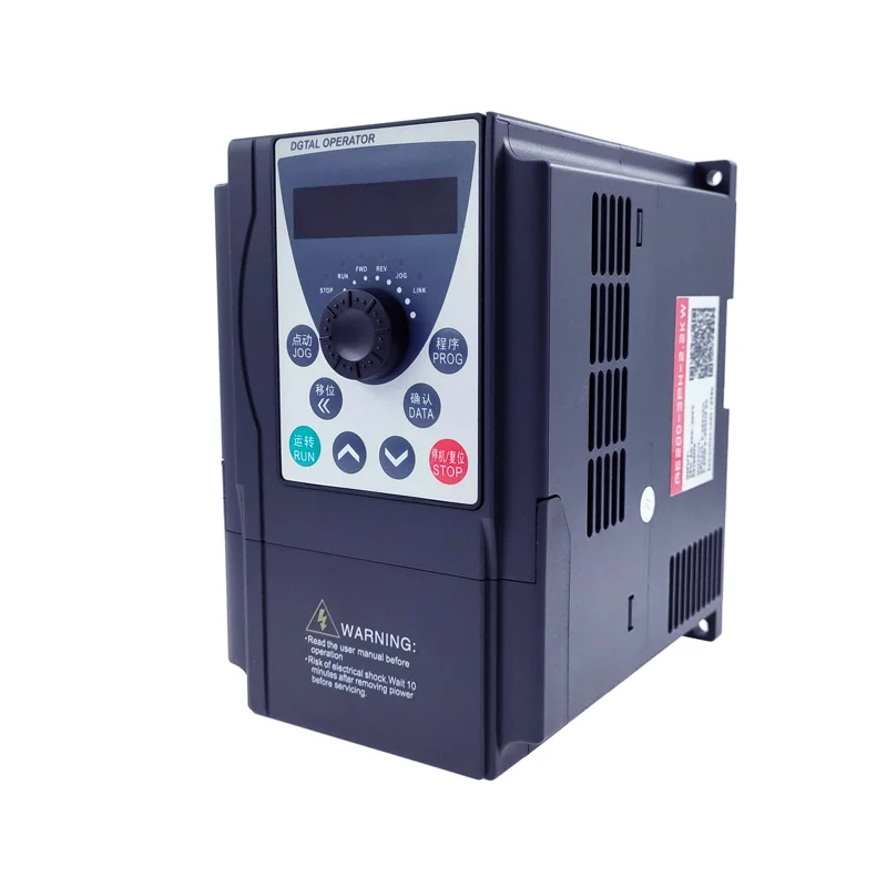 VFD Frequency Converter Frequency Inverter  0.75 1.5 2.2kw 220V Single Phase 380V 3 Phase Inverters & Converters