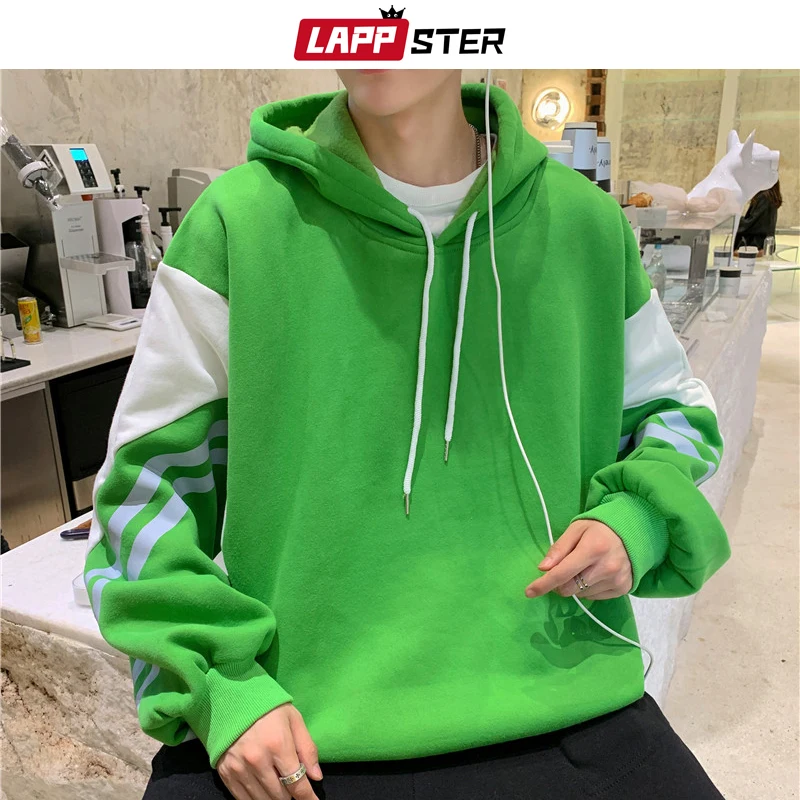 Мужская толстовка с капюшоном LAPPSTER модель 2020 года мужские свитшоты большого