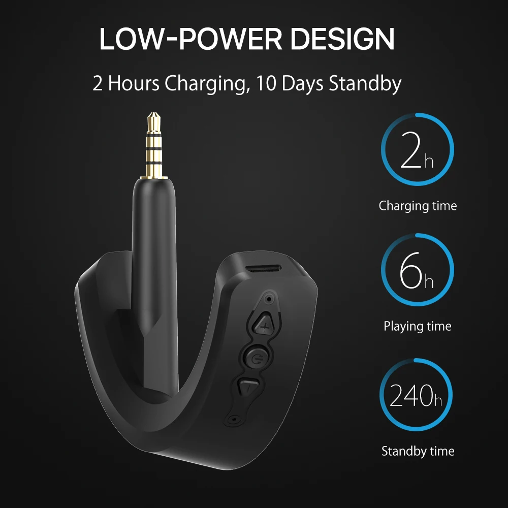 Беспроводной Bluetooth-адаптер для Boss QC15 QC 15 беспроводной динамика приемник aptX -