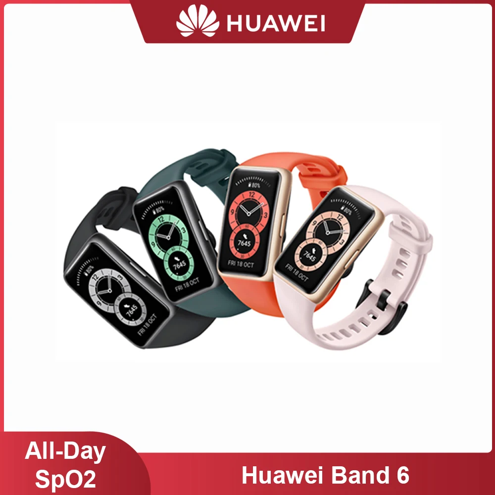 смарт часы Huawei Band 6 1 47 дюйма AMOLED дисплей пульсометр монитор сна | Отзывы и видеообзор