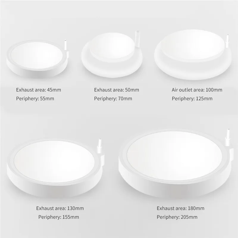 

Aquarium Nano bubble tray Mute O2 refiner gas cake nano oxygen pump accessories sand tray tray air pump air bubble stone