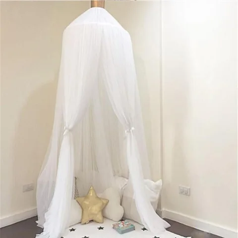 Сетка для кровати для домашнего декора, декоративная занавеска для детской комнаты, штора для детской кроватки