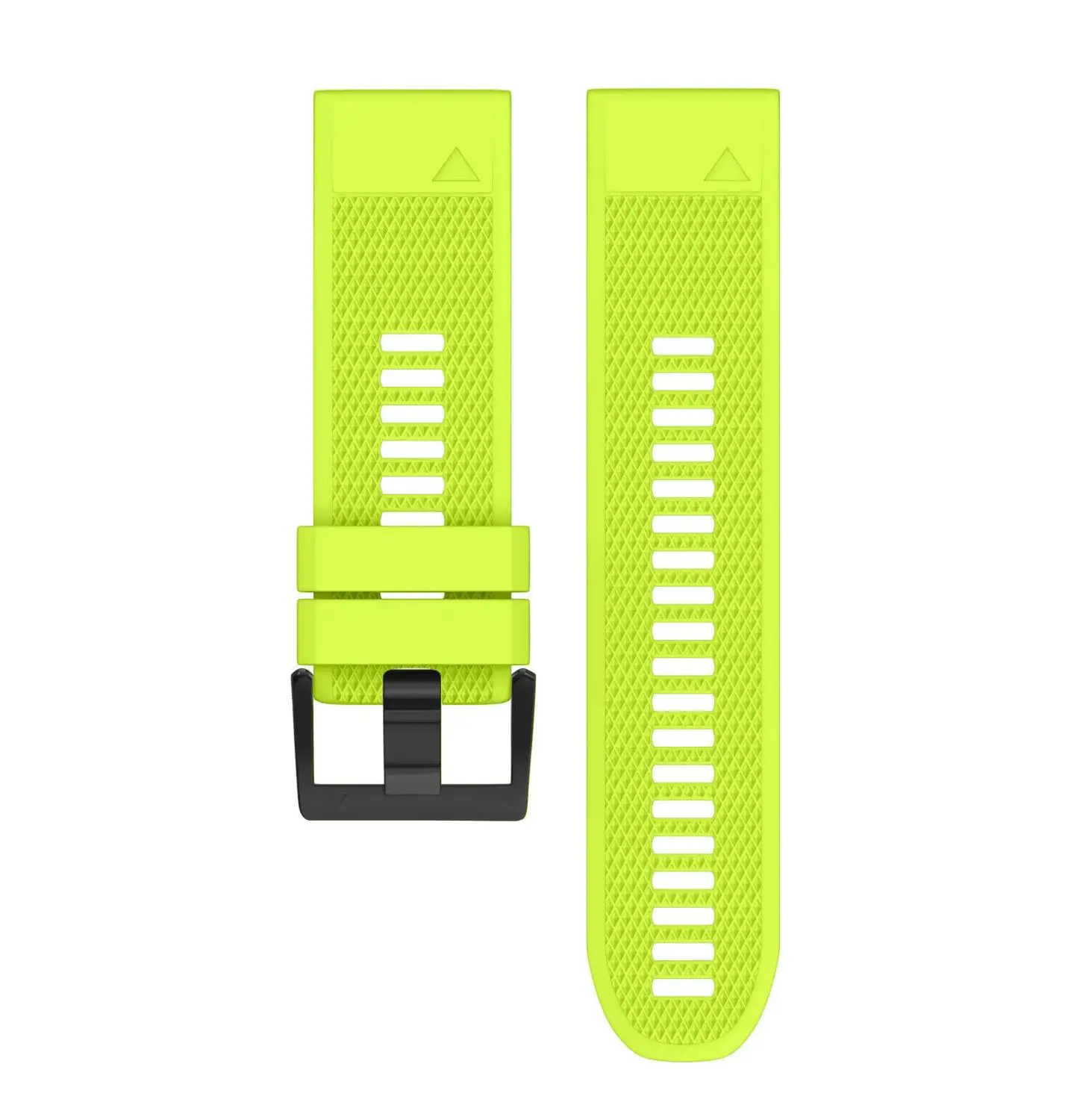 Green Ремешок для часов QuickFit Garmin Fenix 6 6X6 S/5S 5X5 Plus 3HR силиконовый ремешок 20 мм 22 мм 26 мм Forerunner 945 935/Instinct - Цвет ремешка: Green