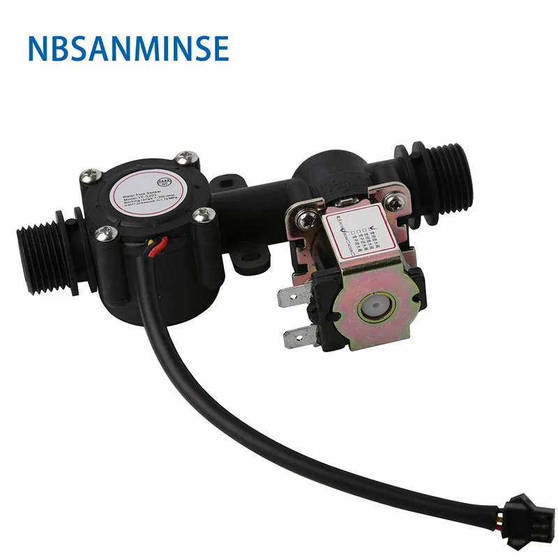

SMF-YTF01 G1/2 Inch High Quality Water flow sensor for Water heaters Campus swipe machine Water vending machines NBSANMINSE